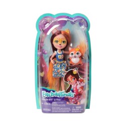 Mattel Enchantimals Mini Doll - Felicity Fox & Flick (FXM71)