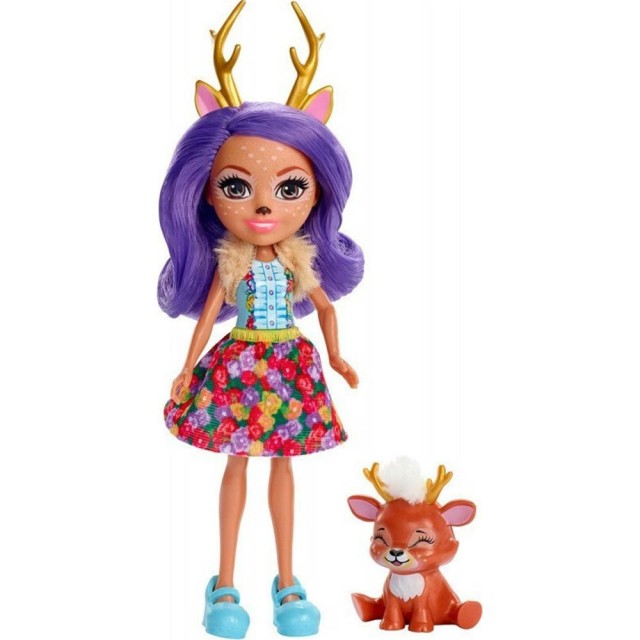 Mattel Enchantimals Mini Doll - Danessa Deer & Sprint (FXM75)