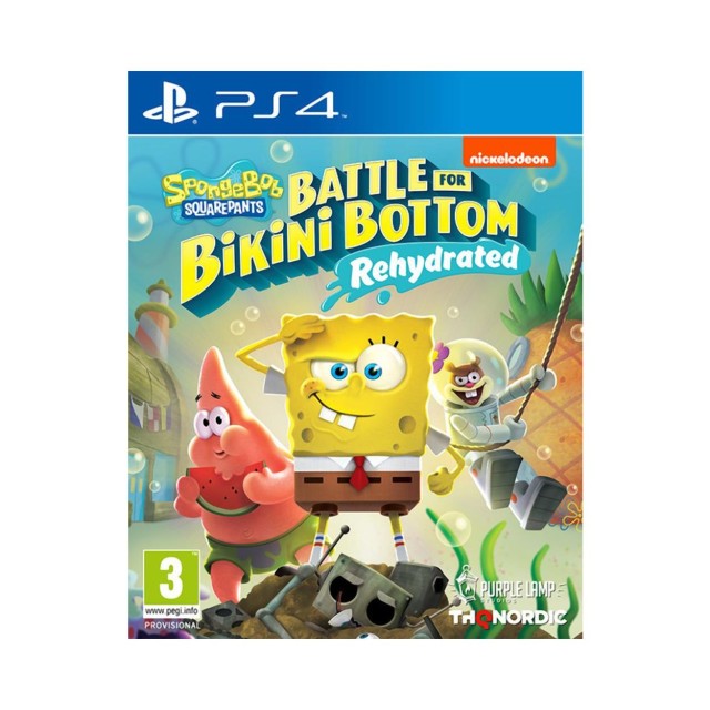 PS4 Spongebob SquarePants: Battle for Bikini Bottom - Rehydrated