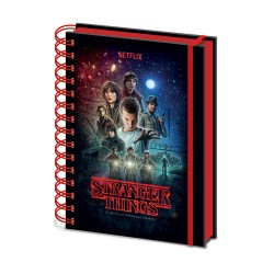 Pyramid Stranger Things - One Sheet A5 Wiro Notebook (SR72776)