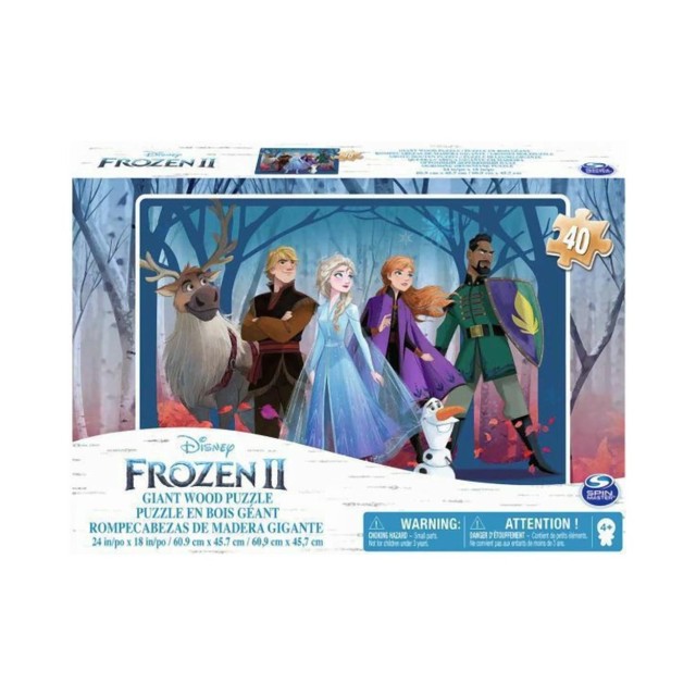 Spin Master Frozen 2 - Giant Wood Puzzle (40 pieces - 60,9 cm x 45,7cm) (20115367)