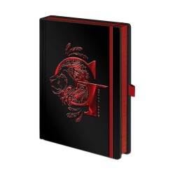 Pyramid Harry Potter - Gryffindor Foil Premium A5 Notebook (SR72693)