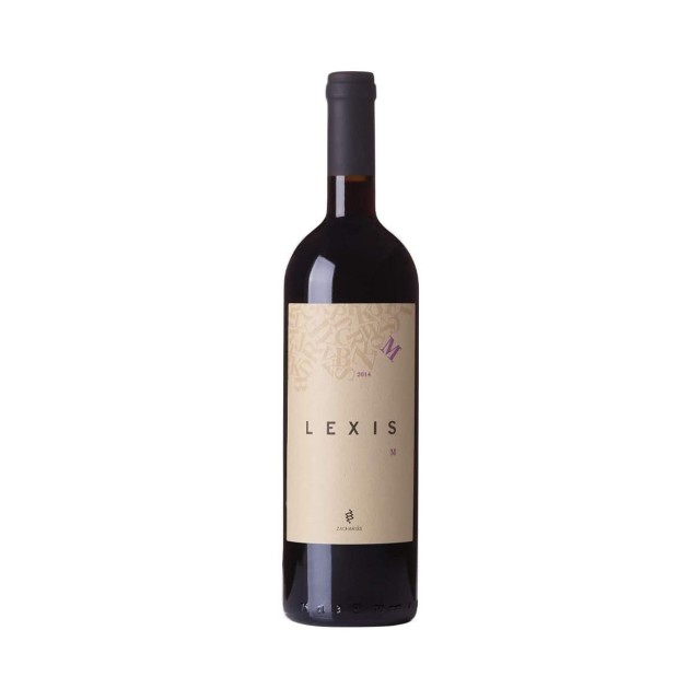 Zacharias - Lexis M - Mavrodafni - Red Dry Wine P.G.I.,750ml