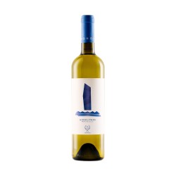 Bairaktaris - Monolithos White - Malagousia Assyrtiko Moscato - Dry White Wine P.G.I.,750 ml