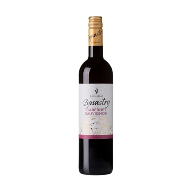 Zacharias - Sinastry - Cabernet Sauvignon - Red Dry Wine P.G.I. ,750ml