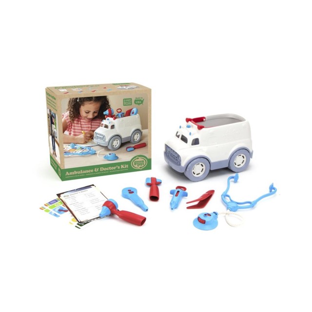 Green Toys: Ambulance & Doctor'S Kit (AMDK-1313)