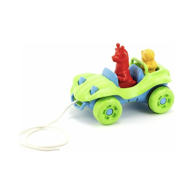 Green Toys: Dune Buggy Pull Toy - Green (PTDG-1309)