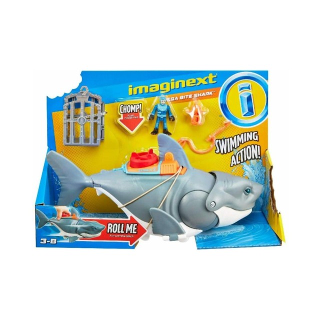 Fisher Price Imaginext: Mega Bite Shark (GKG77)