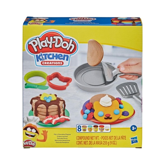 Hasbro Play-Doh Kitchen Creations: Flip 'n Pancakes Playset (F1279)