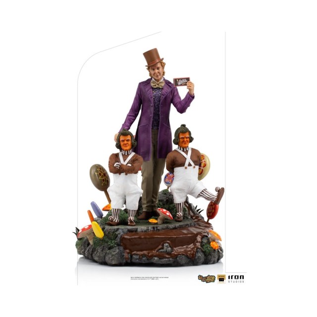 Iron Studios Deluxe: Willy Wonka - Willy Wonka and the Chocolate Factory Art Scale Statue (1/10) (WONKA39721-10)