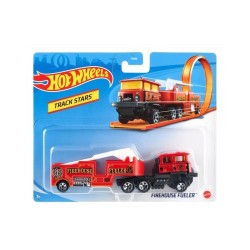 Mattel Hot Wheels Track Stars - Trailers - Firehouse Fueler (GRV13)