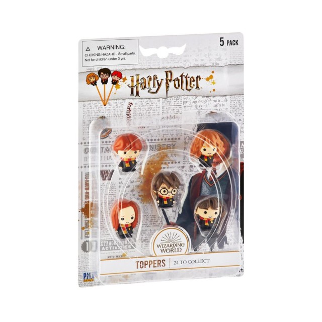 P.M.I. Harry Potter Pencil Toppers - 5 Pack (S1) (Random) (HP2040)