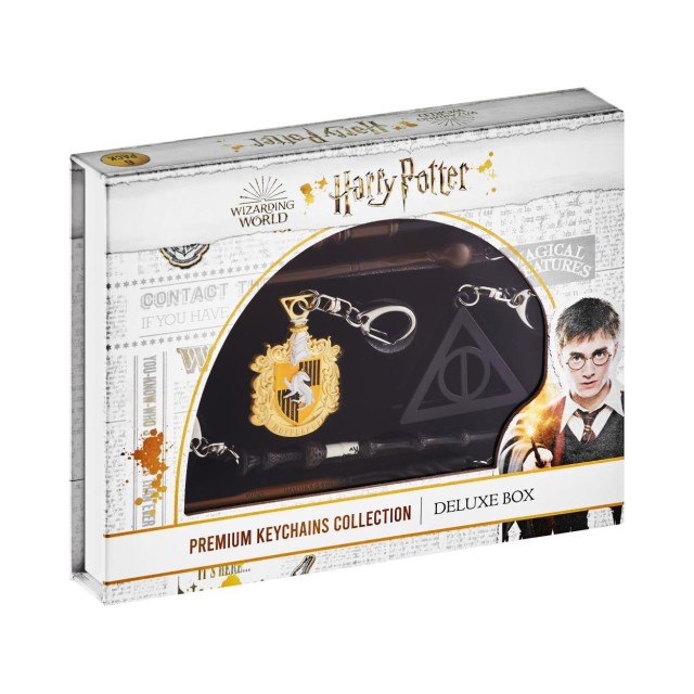 P.M.I. Harry Potter Metal Premium Keychains Collection - 6 Pack Deluxe Box (Random) (HP8550)