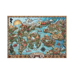 Ravensburger Puzzle: Mysterious Atlantis (1000pcs) (16728)