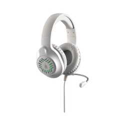 Spartan Gear - Medusa Wired Headset (compatible with PC, playstation 4, playstation 5, xboxone, xbox series x/s, switch) (color: White/Grey)