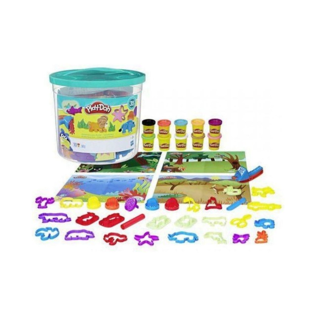 Hasbro Play-Doh: Animal Discovery Bucket (Excl.F) (E2388)