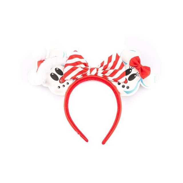 Loungefly Disney Snowman Mickey Minnie Headband (WDHB0095)