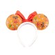 Loungefly: Disney Ginger Bread Aop Patent Bow Heart Headband (WDHB0094)