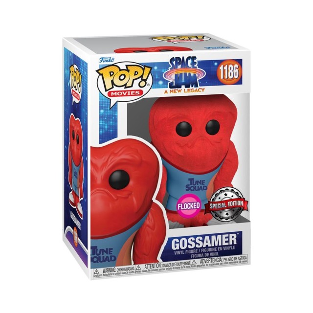 Funko Pop! Space Jam: A New Legacy - Gossamer (Flocked) (Special Edition) #1186Vinyl Figure