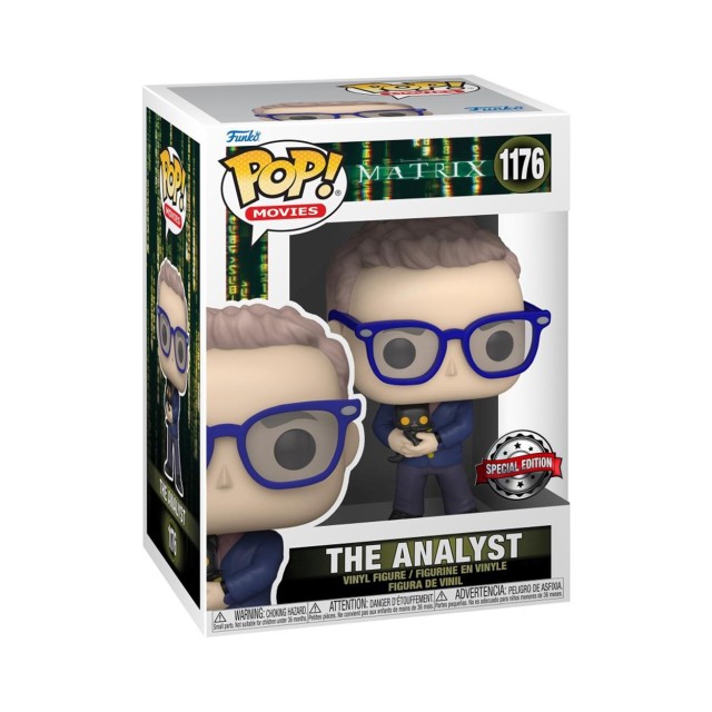 Funko Pop! Movies: The Matrix Resurrections - The Analyst (Special Edition) #1176 Vinyl Figure