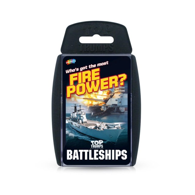 Winning Moves: Top Trumps - Battleships Card Game (WM01552-EN1)