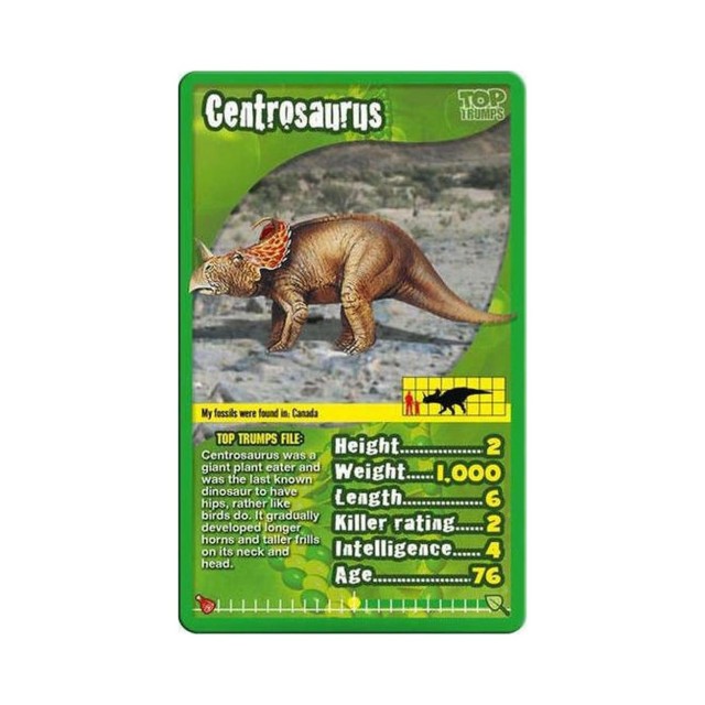 Winning Moves: Top Trumps - Dinosaurs Card Game (WM01572-EN1)