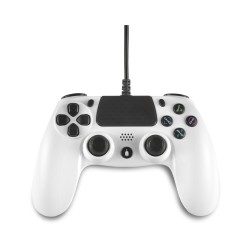 Spartan Gear - Hoplite Wired Controller (compatible with PC and playstation 4) (colour: White)