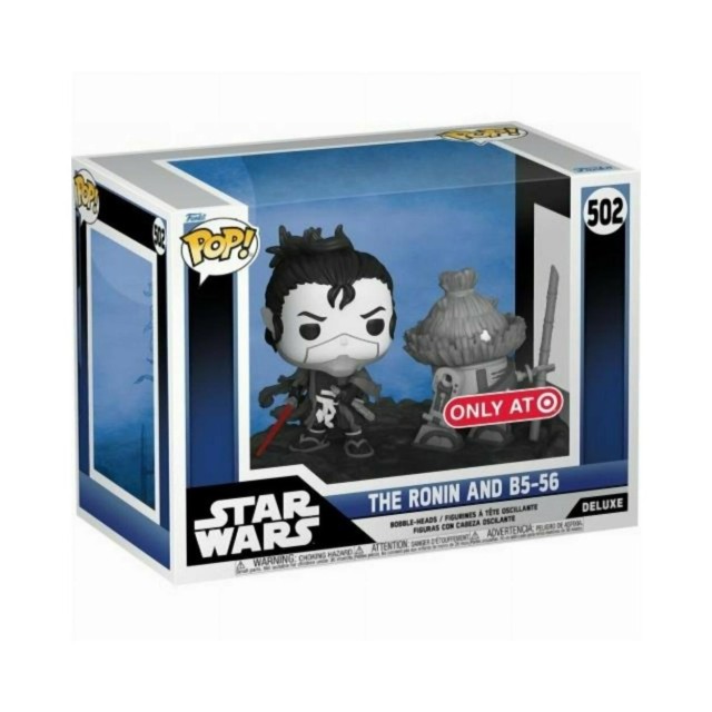 Funko Pop! Deluxe: Star Wars - The Ronin and B5-56 (Special Edition) # Bobble-Head Vinyl Figures