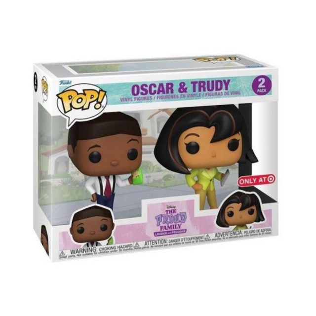 Funko Pop! 2-Pack Disney: The Proud Family Louder & Prouder - Oscar & Trudy (Special Edition) Vinyl Figures