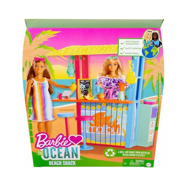 Mattel Barbie: Loves The Ocean - Beach Shack (GYG23)