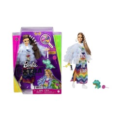 Mattel Barbie Extra: Rainbow Dress Doll (GYJ78)