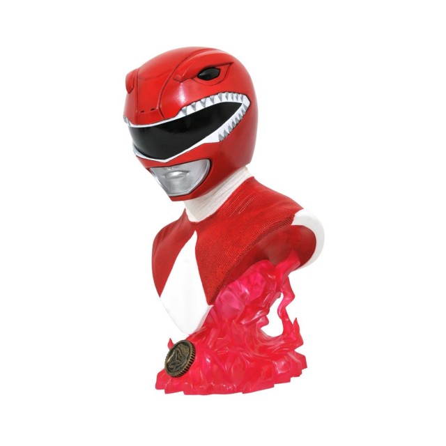 Diamond Legends In 3D: Mighty Morphin Power Rangers - Red Ranger Bust (1/2) (Sep212194)