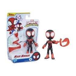 Hasbro Marvel Spidey and his Amazing Friends: Miles Morales-Spider-Man Mini Action Figure (F1936)