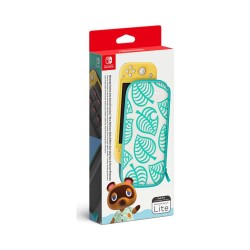 NSW Nintendo Switch Lite Carrying Case (Animal Crossing: New Horizons Edition) & Screen Protector