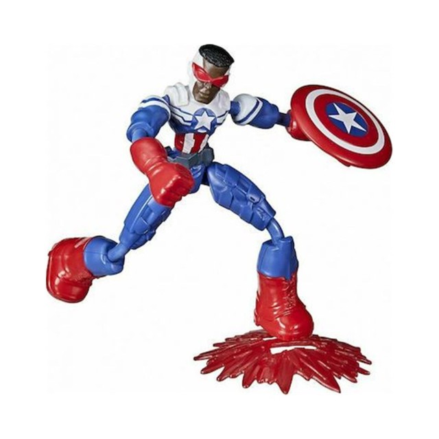 Hasbro Marvel: Avengers Bend and Flex - Captain America Action Figure (15cm) (F0971)