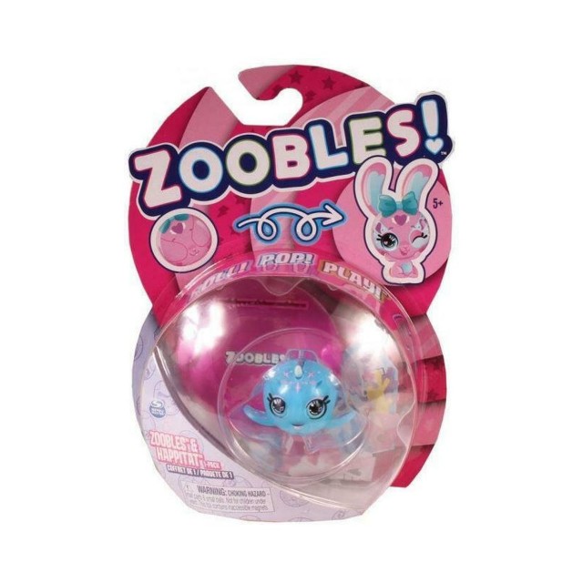 Spin Master Zoobles!: Zoobles & Happitat - Fish 1-Pack (20134969)