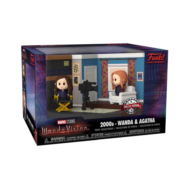 Funko Pop! Mini Moments: WandaVision - 2000s - Wanda and Agatha (Special Edition) Vinyl Collectibles