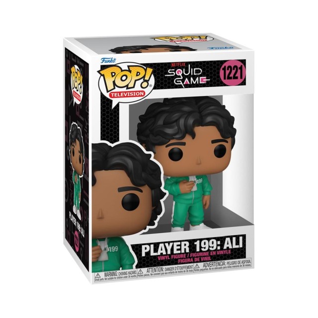 Funko Pop! Television: Squid Game - Player 199: Ali #1221 Vinyl Figure