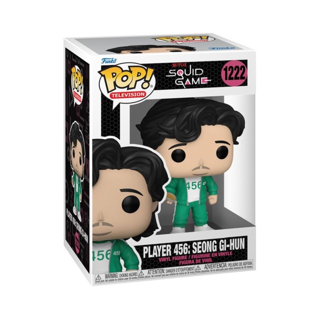 Funko Pop! Television: Squid Game - Player 456: Seong Gi-Hun #1222 Vinyl Figure