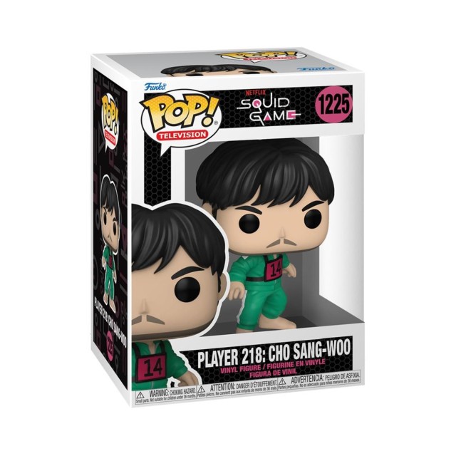 Funko Pop! Television: Squid Game - Player 218 Sang-Woo #1225 Vinyl Figure