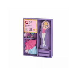 AS Magnet Box: Sweet Ballerina - Wooden Magnetic Dress-Up (1029-64052)