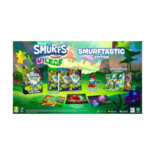 PS4 The Smurfs:Vileaf