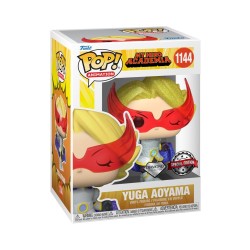 Funko Pop! Animation: My Hero Academia S9 - Yuga Aoyama (Glitter) (Diamond Collection) (Amazon Exclusive) #1144 Vinyl Figure