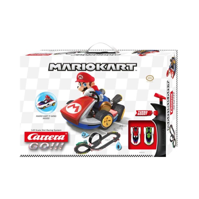 Carrera GO!!! Set: Nintendo Mario Kart - P-Wing - 1:43 Slot Racing System (20062532)