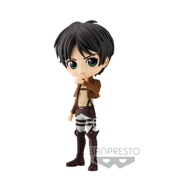 Banpresto Q Posket: Attack On Titan - Eren Yeager (Ver.A) Figure (14cm) (18527)