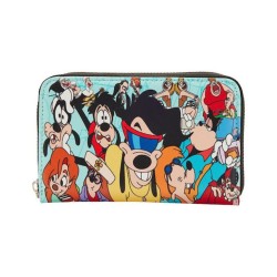 Loungefly Disney Goofy - Movie Collage Zip Around Wallet (WDWA2086)