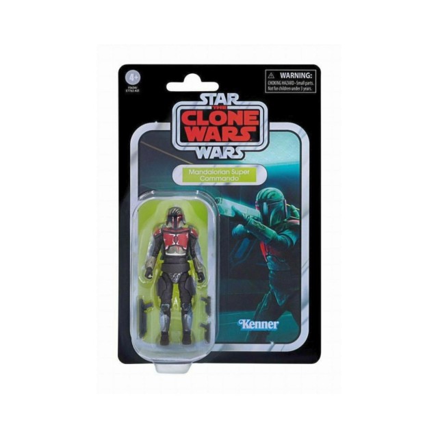 Hasbro Fans - Star Wars The Vintage Collection: The Clone Wars - Mandalorian Super Commando Action Figure (Excl.) (F5634)