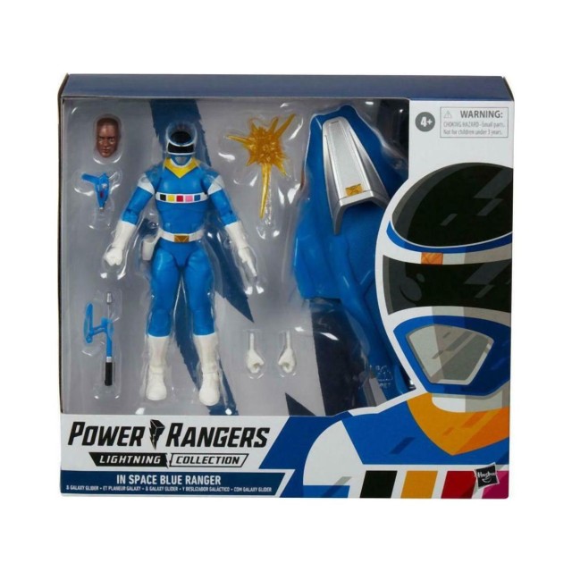 Hasbro Fans - Power Rangers: Lightning Collection - In Space Blue Ranger & Galaxy Glider Deluxe Action Figure (Excl.) (F5398)