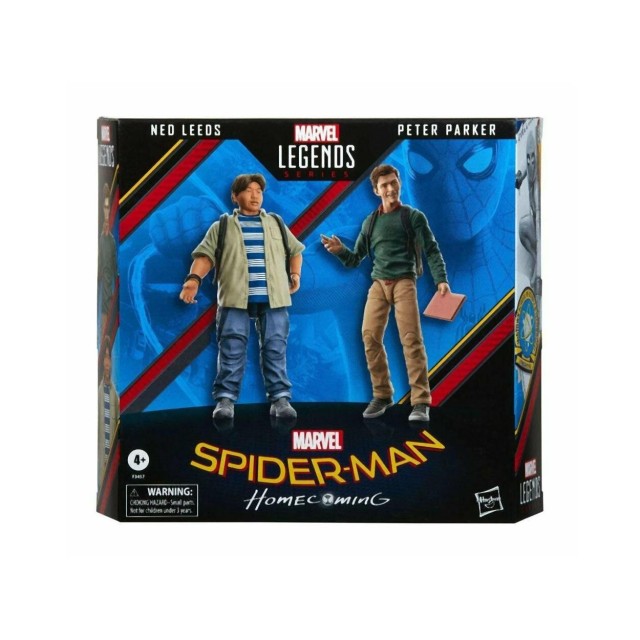 Hasbro Fans - Marvel Spider-Man Homecoming: Legends Series - Ned Leeds & Peter Parker Action Figures (F3457)