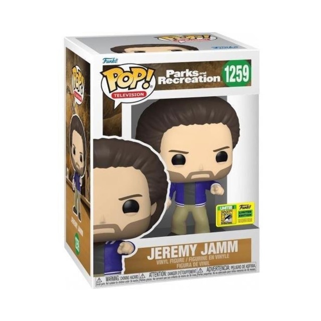 Funko Pop! Television: Parks and Recreation - Jeremy Jamm (Summer Convention Limited Edition) #1259 Vinyl Figure